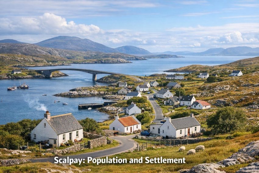 Population and Settlement on Scalpay